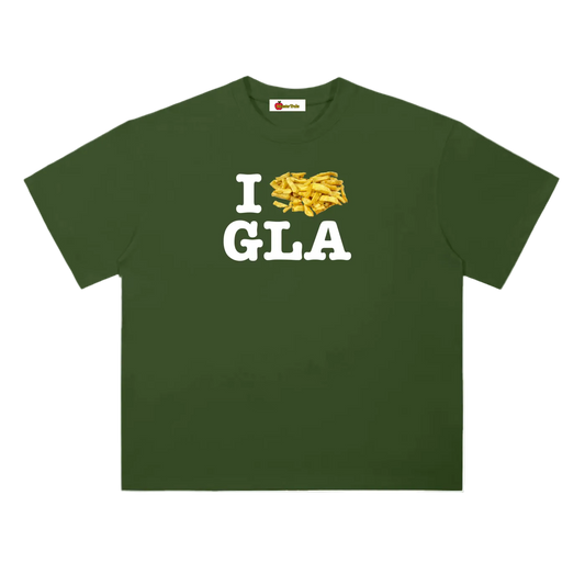 'I <3 GLA' oversized tee