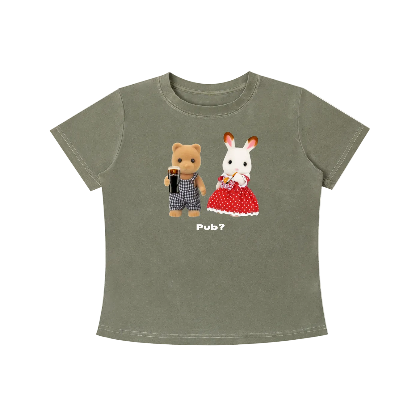 'Pub?' Guinness version baby tee