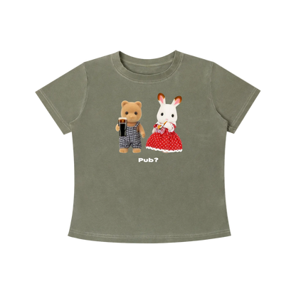 'Pub?' Guinness version baby tee