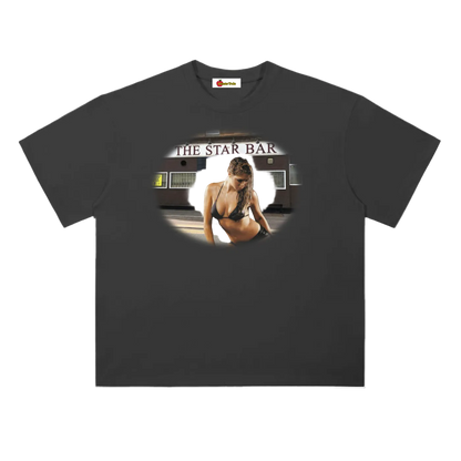 'Star Bar' oversized tee